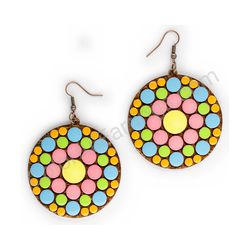 Mandala Earrings, ce00329