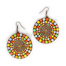 Mandala Earrings, ce00331