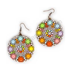 Mandala Earrings, ce00335