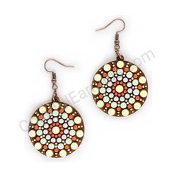 Mandala Earrings, ce00346