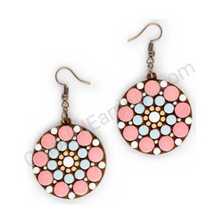 Mandala Earrings, ce00350