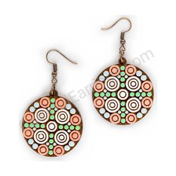 Mandala Earrings, ce00352