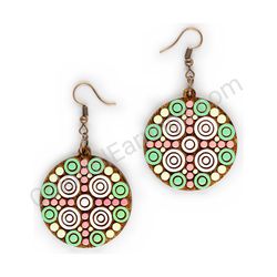 Mandala Earrings, ce00354