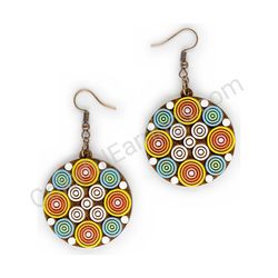 Mandala Earrings, ce00357