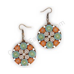 Mandala Earrings, ce00358