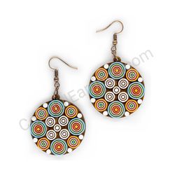 Mandala Earrings, ce00359