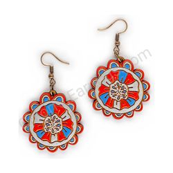 Floral Earrings, ce00361