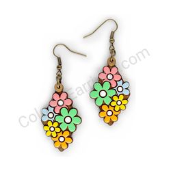 Floral Earrings, ce00380