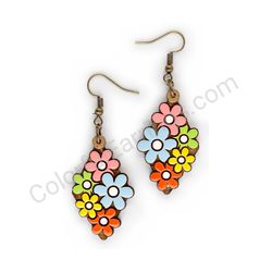 Floral Earrings, ce00382