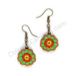 Floral Earrings, ce00394