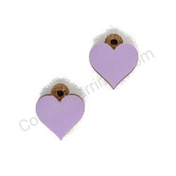 Heart earrings, ce00608