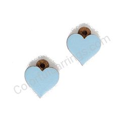 Heart earrings, ce00621