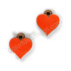 Heart earrings, ce00622