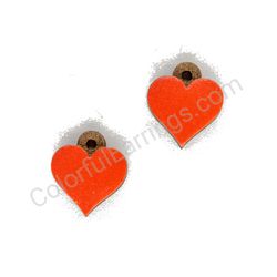 Heart earrings, ce00624