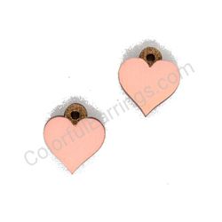 Heart earrings, ce00626