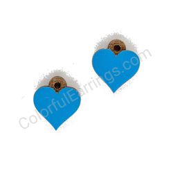 Heart earrings, ce00629