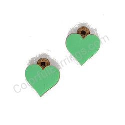 Heart earrings, ce00631