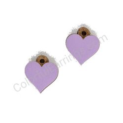 Heart earrings, ce00632