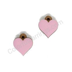 Heart earrings, ce00635