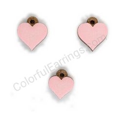 Heart earrings, ce00636