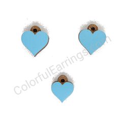 Heart earrings, ce00639