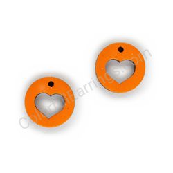 Heart earrings, ce00642