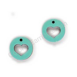 Heart earrings, ce00645