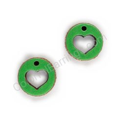 Heart earrings, ce00647