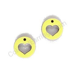 Heart earrings, ce00651