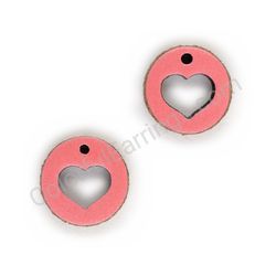 Heart earrings, ce00653