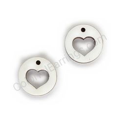 Heart earrings, ce00656