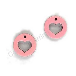 Heart earrings, ce00657