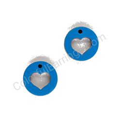 Heart earrings, ce00660