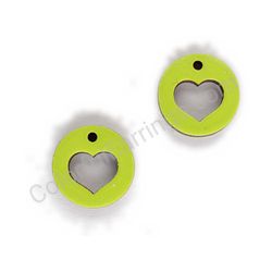 Heart earrings, ce00662