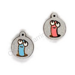 Funny earrings, ce00700