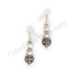 Beaded earrings, ce00719