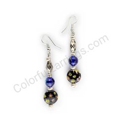 Beaded earrings, ce00721