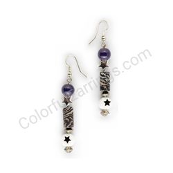 Beaded earrings, ce00725