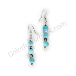 Beaded earrings, ce00727