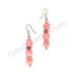 Beaded earrings, ce00739