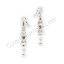 Beaded earrings, ce00746