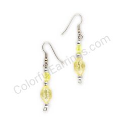 Beaded earrings, ce00756