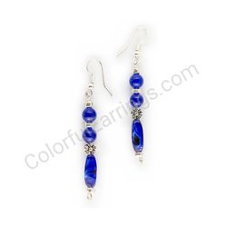 Beaded earrings, ce00757