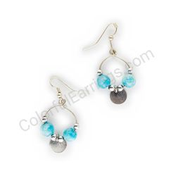 Beaded earrings, ce00770