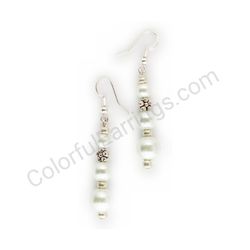 Beaded earrings, ce00771