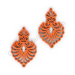 Lace Earrings, ce00937