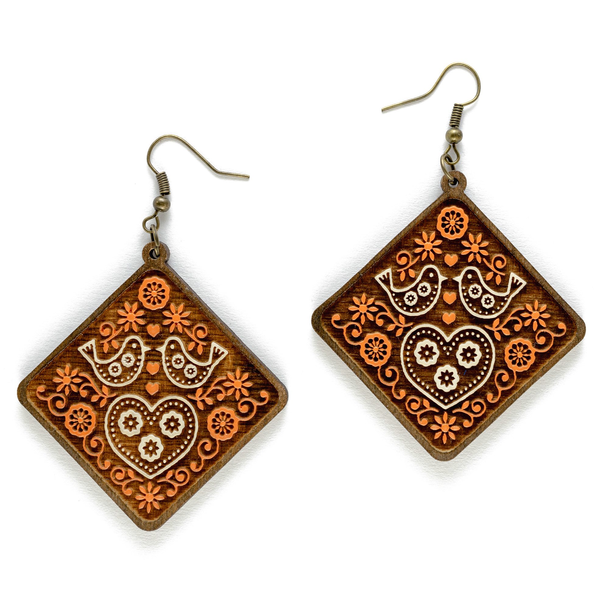 Lovebirds Heritage - Orange