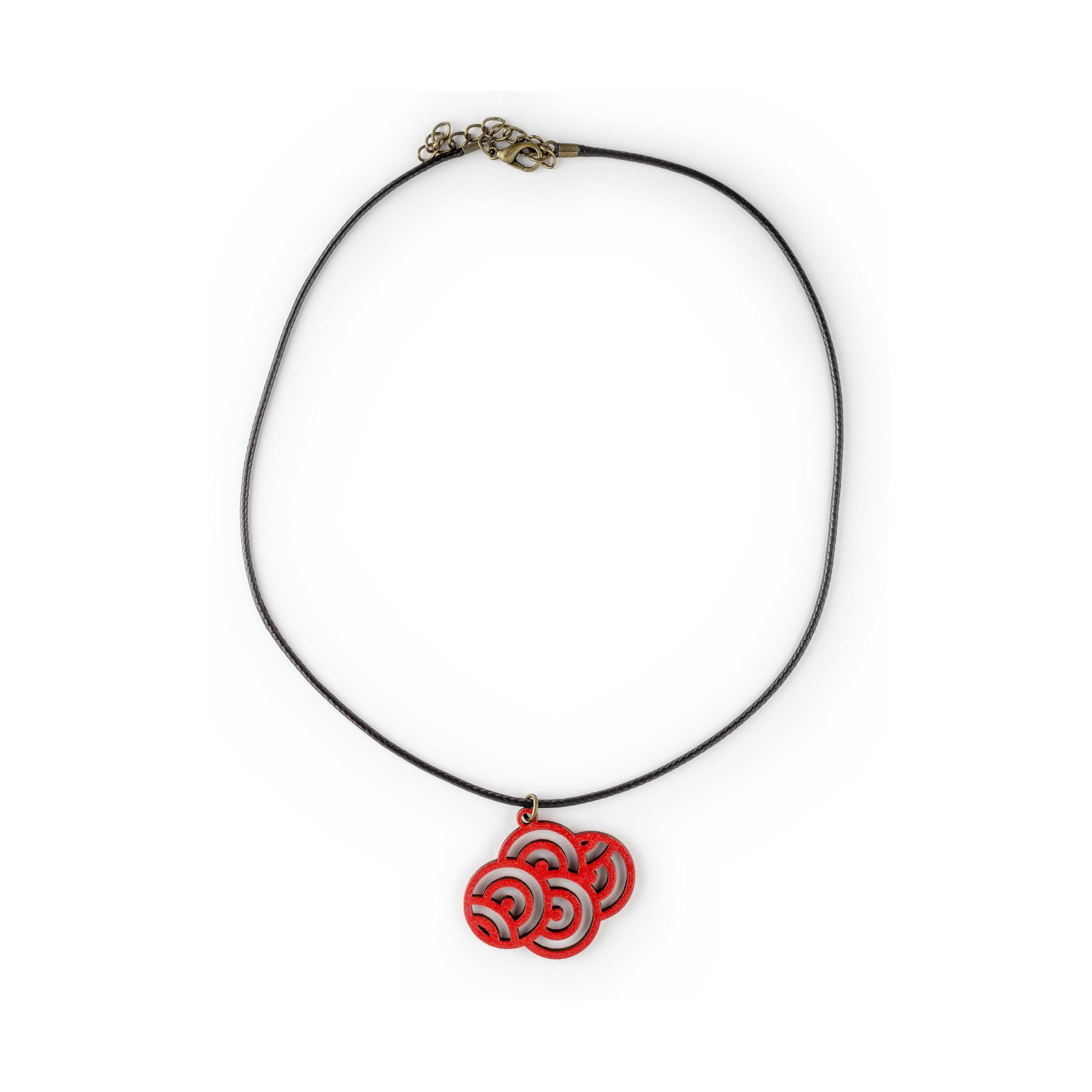 Linked Circles - Red