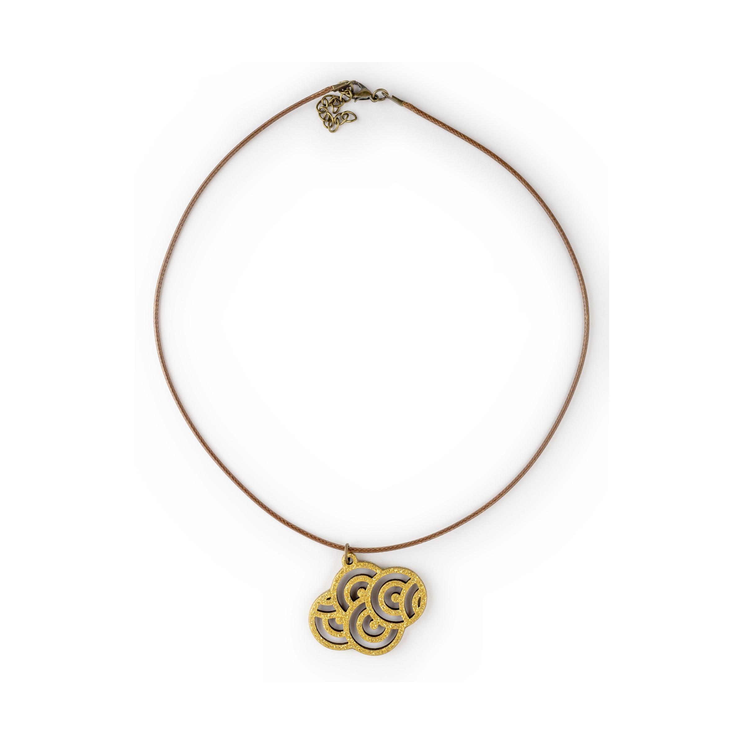Linked Circles - Gold