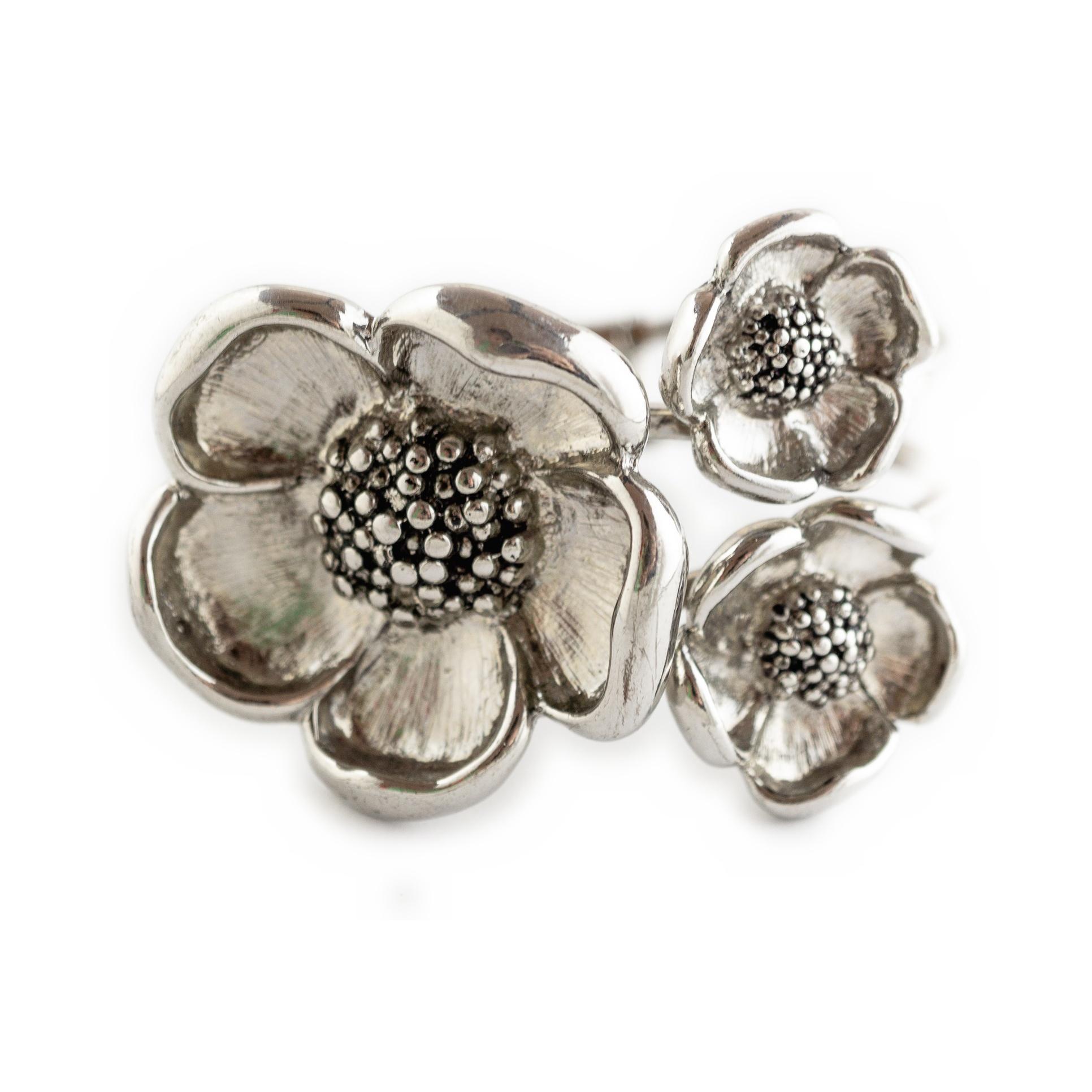 Trio Bloom - Silver